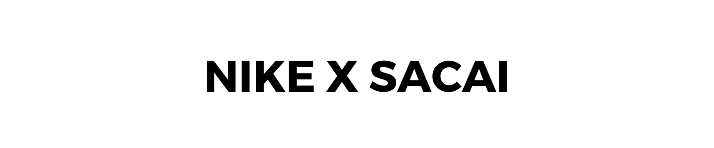 nike sacai logo