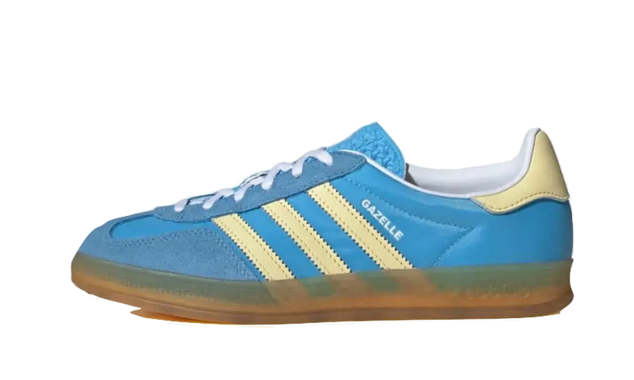 Adidas Gazelle Indoor Semi Blue Burst Almost Yellow (IE2960)