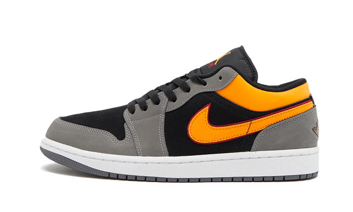 Air Jordan Low Black Vivid Orange (FN7308-008)