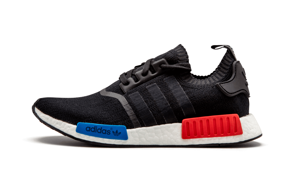 Adidas NMD R1 Core Black Lush Red - S79168