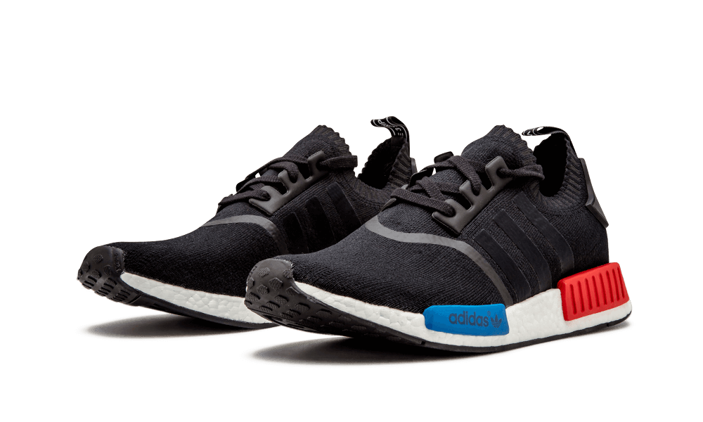 Adidas NMD R1 Core Black Lush Red - S79168