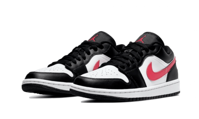 Air Jordan 1 Low Black Siren Red - DC0774-004