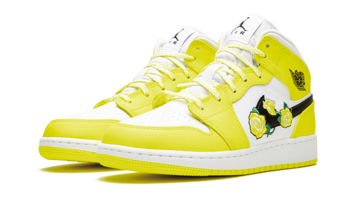 Air Jordan 1 Mid Dynamic Yellow - AV5174-700