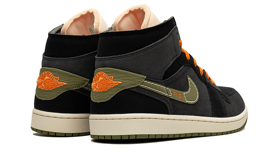Air Jordan 1 Mid SE Craft Anthracite Light Olive - FD6817-003