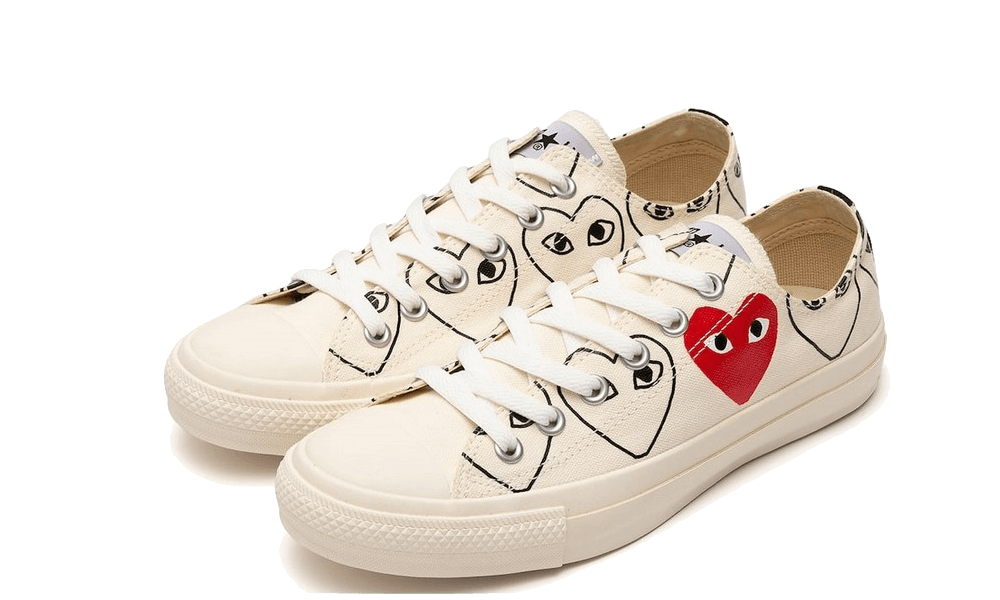 Converse Converse Chuck Taylor All-Star 70s Ox Comme des Garçons PLAY All-Over Natural -