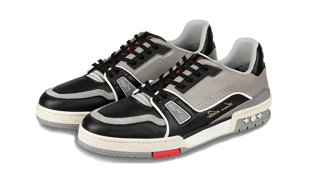 Louis Vuitton LV Trainer Sneaker Low Black Grey - 1A54H5