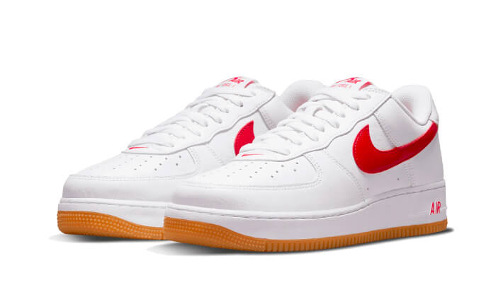 Nike Air Force 1 Low ‘07 Color of the Month University Red Gum - DJ3911-102