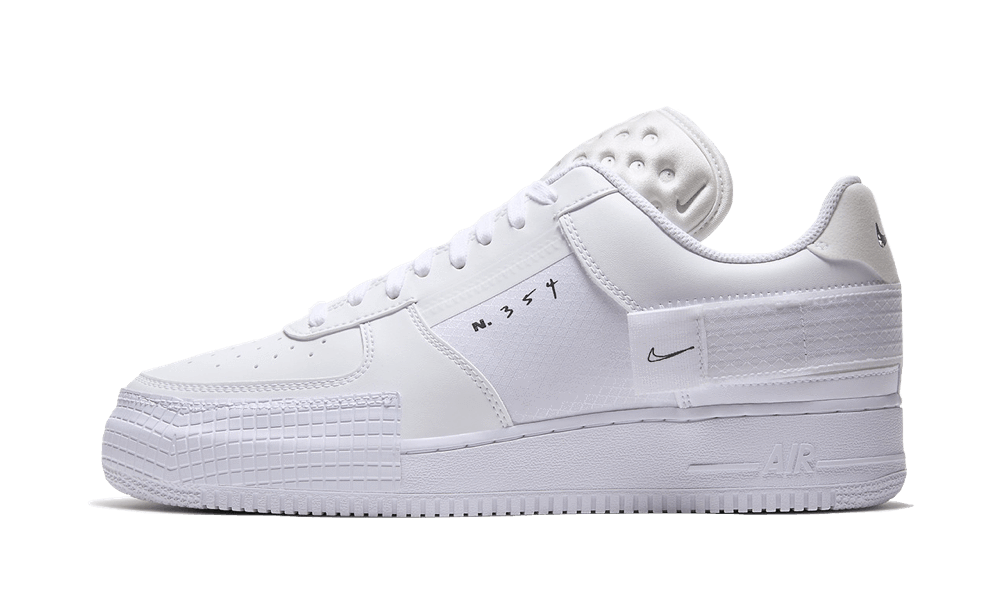 Nike Air Force 1 Low Drop Type Triple White - CQ2344-101