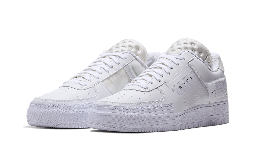Nike Air Force 1 Low Drop Type Triple White - CQ2344-101