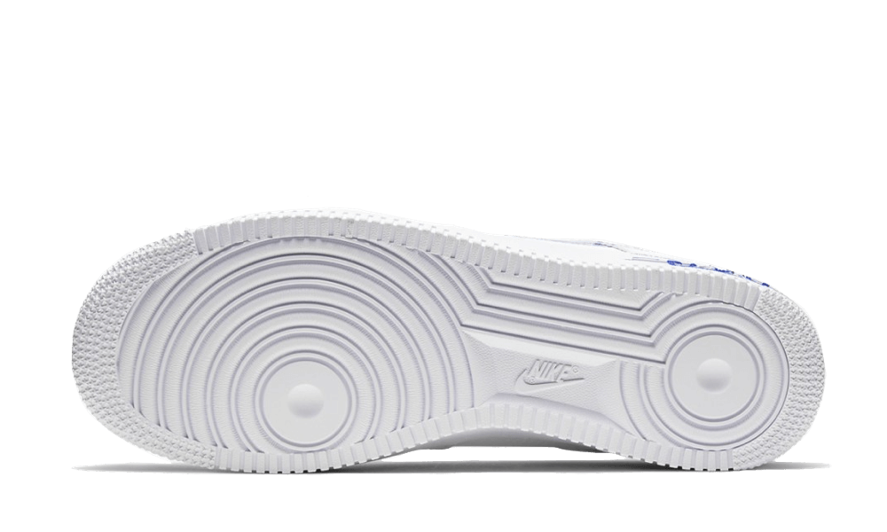 Nike Air Force 1 Low Sketch Blue Swoosh - CW7581-100
