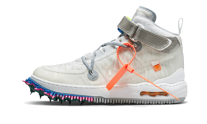 Nike Air Force 1 Mid Off-White Clear White - DO6290-100