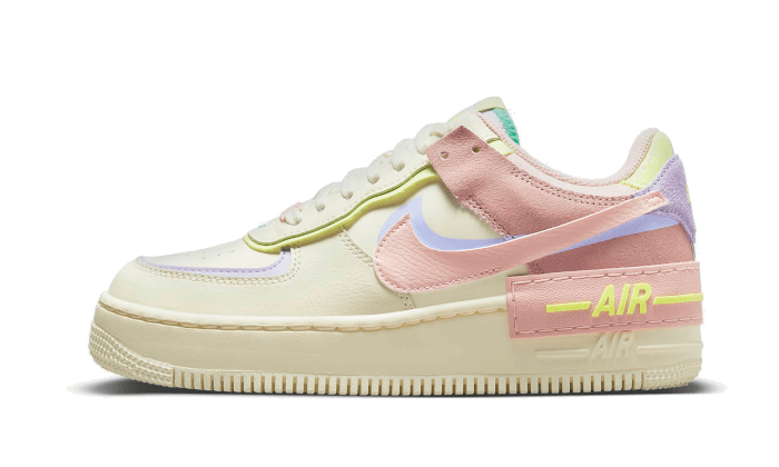 Air force 1 jaune pastel best sale