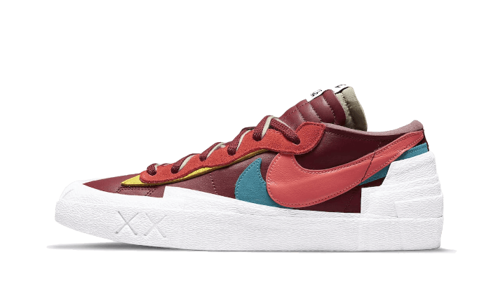 Nike Blazer Low Sacai Kaws Team Red - DM7901-600