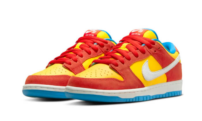 Nike SB Dunk Low Pro Habanero Red (Bart Simpson) - BQ6817-602