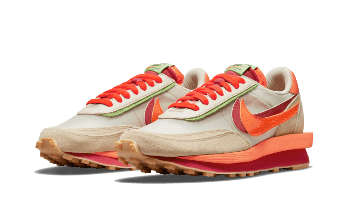 Nike LD Waffle Sacai Clot Net Orange Blaze - DH1347-100