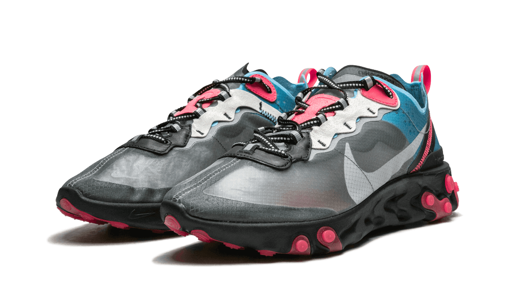 Nike React Element 87 Blue Chill Solar Red - AQ1090-006