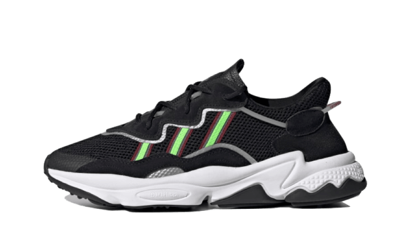 Adidas Ozweego Core Black Solar Green - EE7002 / EF0518