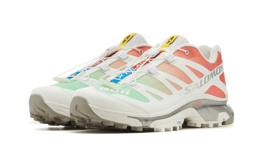 Salomon XT-4 OG White Green Ash Coral - L47299900
