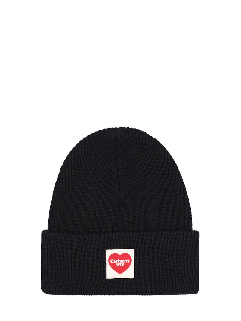 Carhartt WIP : "Bonnet Heart Noir"