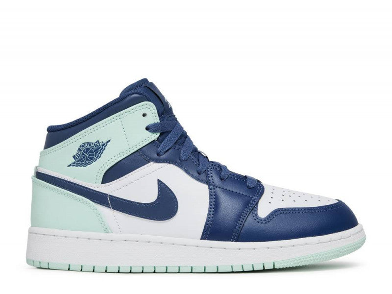 Air Jordan 1 Mid Mystic Navy Mint Foam (GS)