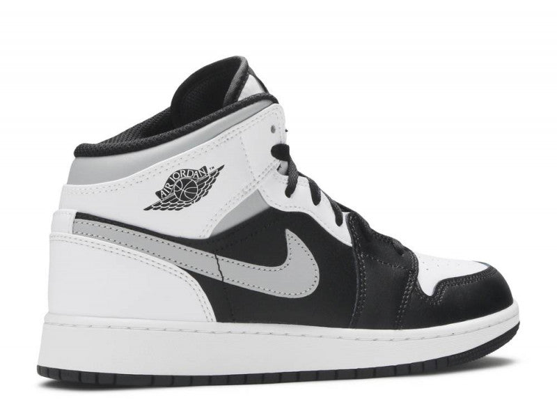 Air Jordan 1 Mid White Shadow (GS)