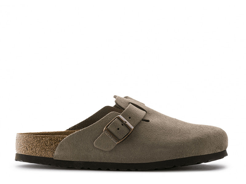 Birkenstock Boston Suede Taupe Insole