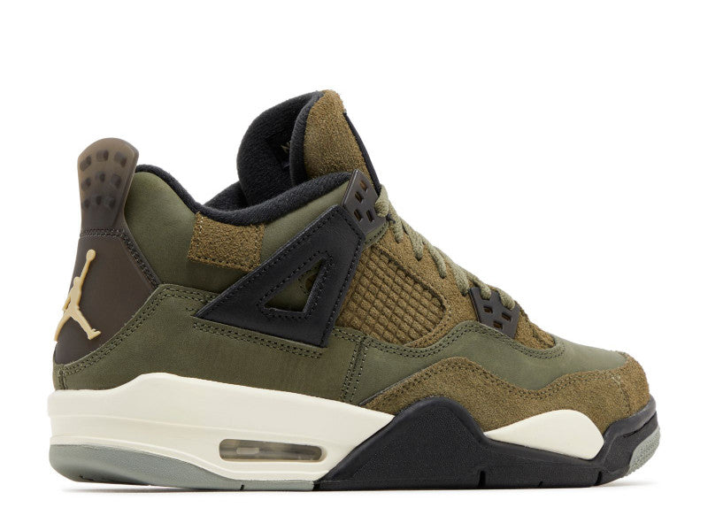 Air Jordan 4 Retro SE Craft Medium Olive (GS)