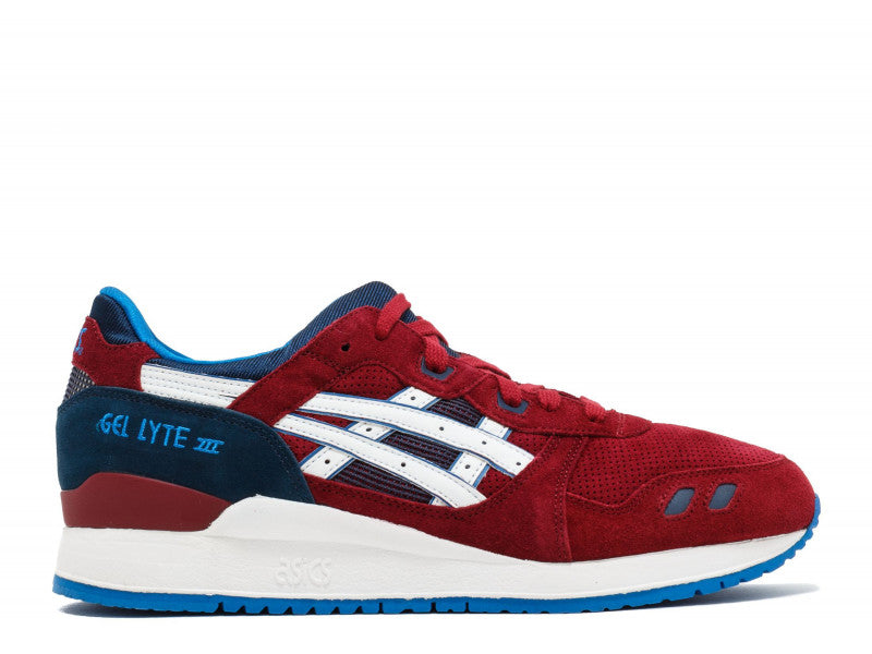 ASICS Gel-Lyte III Burgundy White