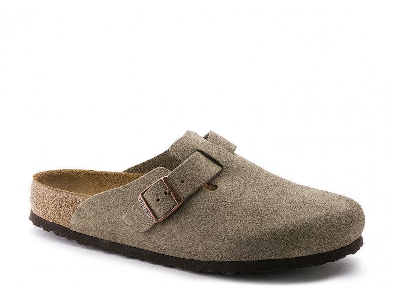 Birkenstock Boston Suede Taupe Insole