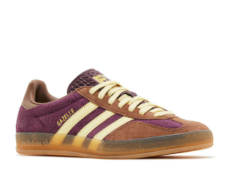 adidas Gazelle Indoor Maroon Almost Yellow