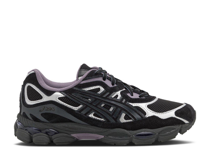 ASICS Gel-NYC Black Purple Graphite Grey