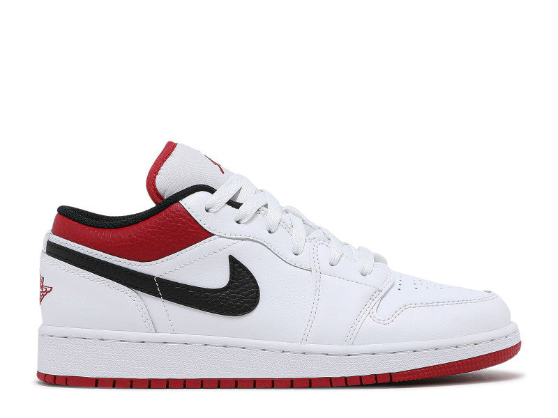 Air Jordan 1 Low White Gym Red (GS)