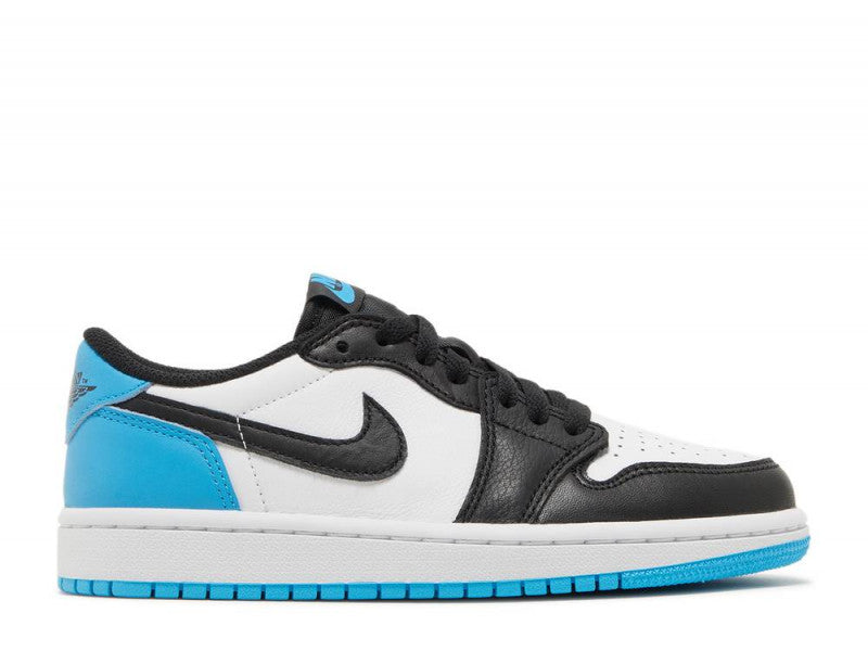 Air Jordan 1 Low Black Dark Powder Blue (W)