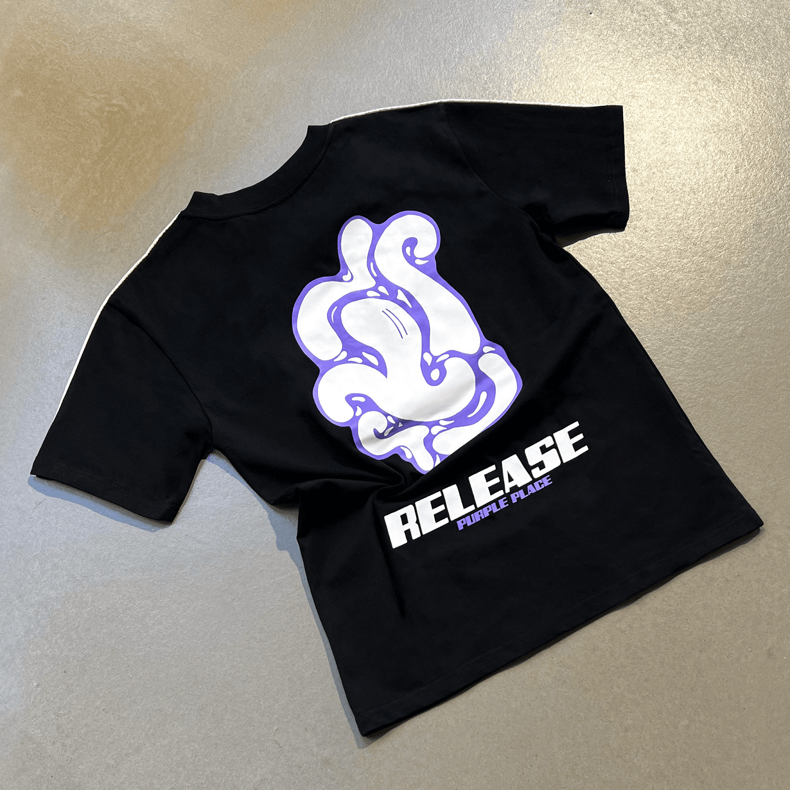 Tee-Shirt Noir "Release tee"