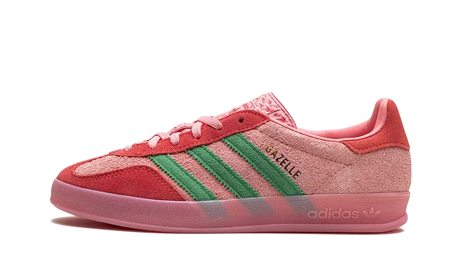 Adidas Gazelle Indoor Semi Pink Spark Preloved Scarlet - IG6782