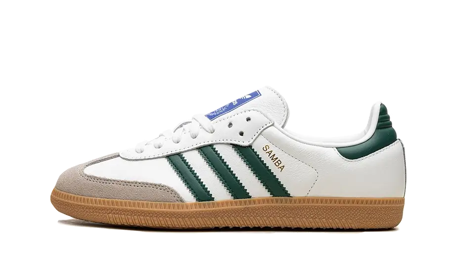 Adidas Samba OG White Collegiate Green Gum (IE3437)