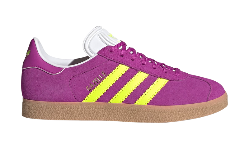 adidas Gazelle Purple Burst Solar Yellow (W)