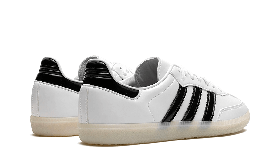 Adidas Samba Jason Dill White Black Patent - IE5158