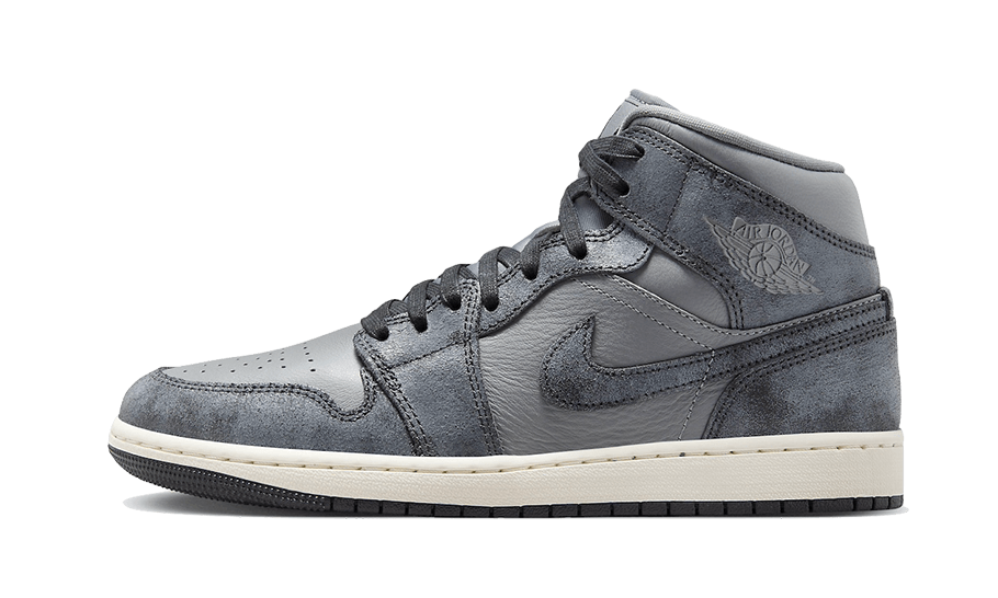 Air Jordan Air Jordan 1 Mid Distressed Smoke Grey - FJ3448-001