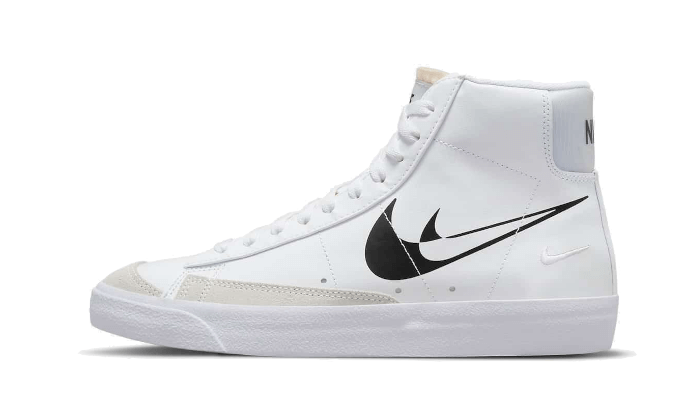 Nike Blazer Mid '77 Double Negative White Black - CT8529-141 / 384665-141