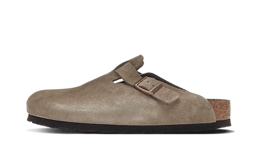 Birkenstock Boston Soft Footbed Suede Taupe - 0560773