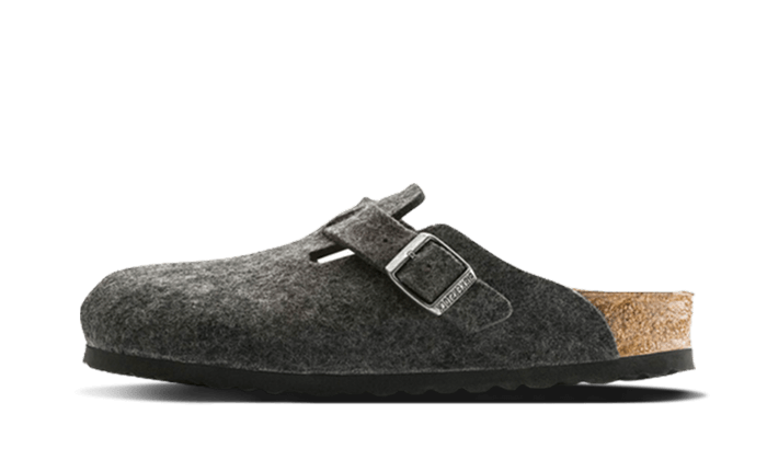 Birkenstock Boston Wool Felt Anthracite - 160371