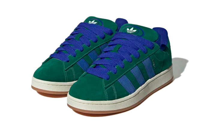 Adidas Campus 00s Dark Green Semi Lucid Blue - HQ4571