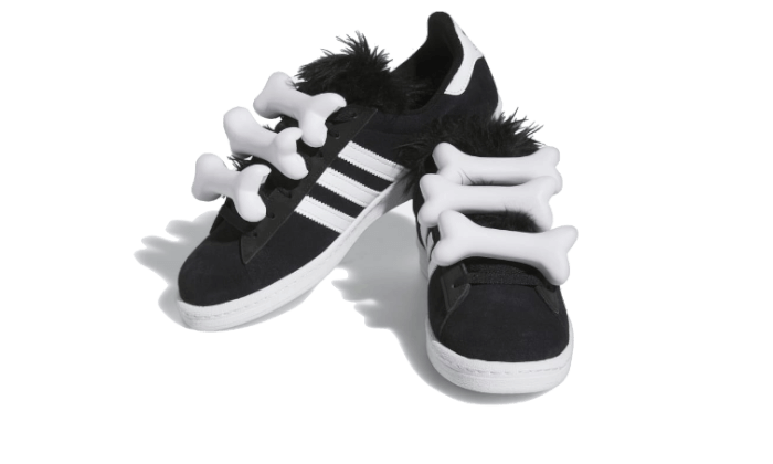 Adidas Campus 80s Jeremy Scott Bones Core Black - HQ4493