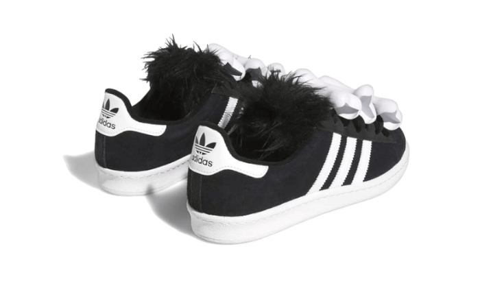 Adidas Campus 80s Jeremy Scott Bones Core Black - HQ4493