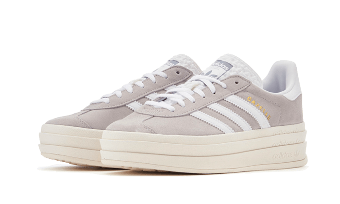 Adidas Gazelle Bold Grey White - HQ6893