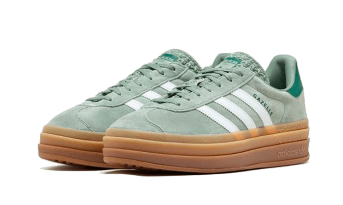 Adidas Gazelle Bold Silver Green - ID6998