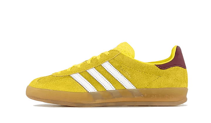 Adidas Gazelle Indoor Bright Yellow BurgundyIE7003