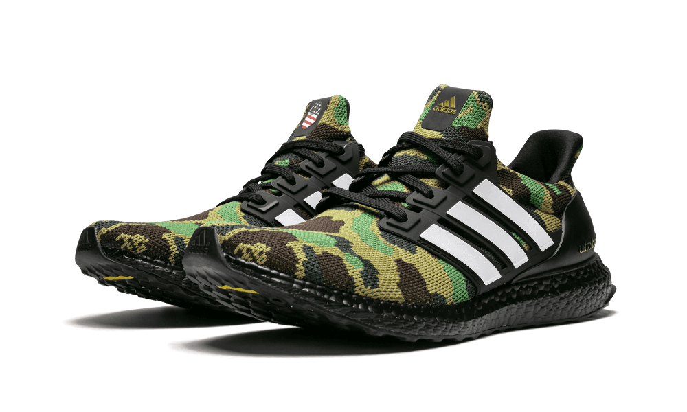 Adidas Ultra Boost Bape Green Camo - F35097