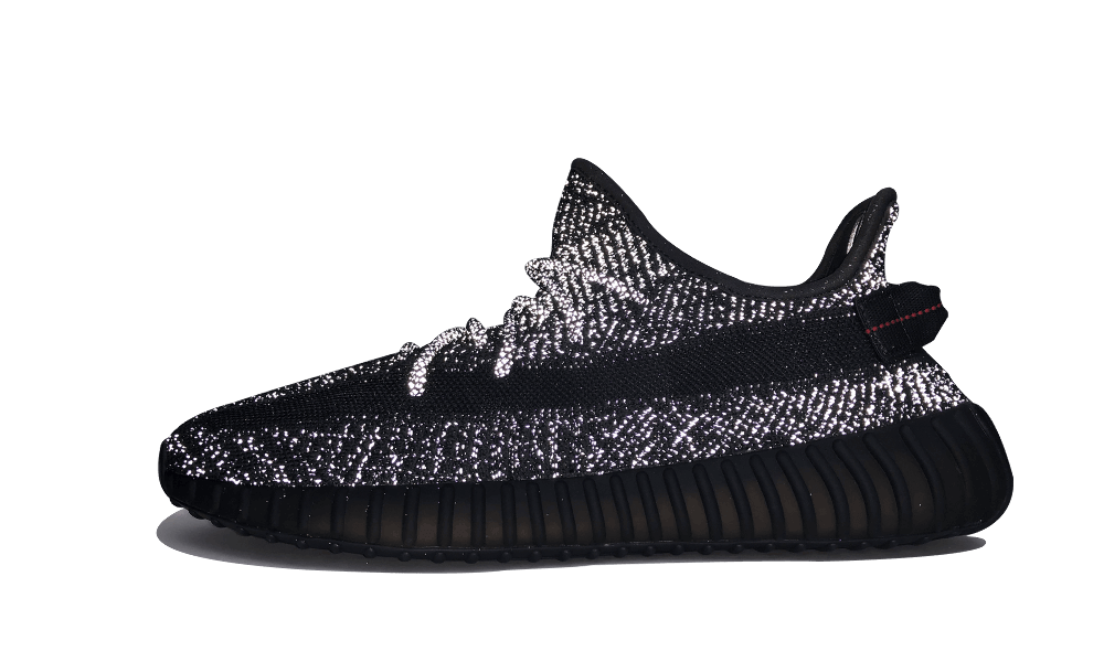 Adidas Yeezy Boost 350 V2 Static Black (Reflective) - FU9007